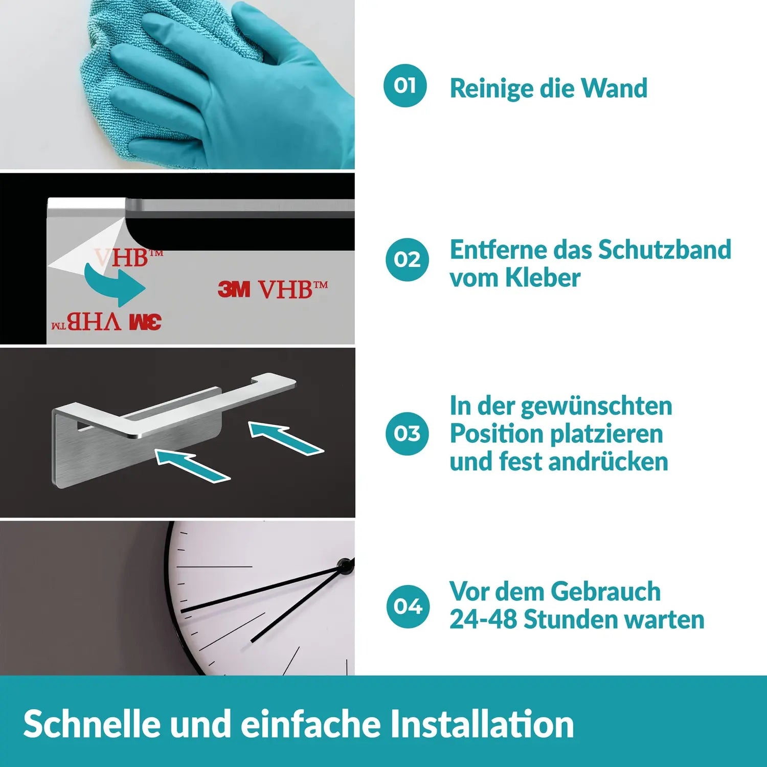 B-Ware Weissenstein Toilettenpapierhalter Wc Papierrollenhalter Womo Silber Matt - 4260470460773