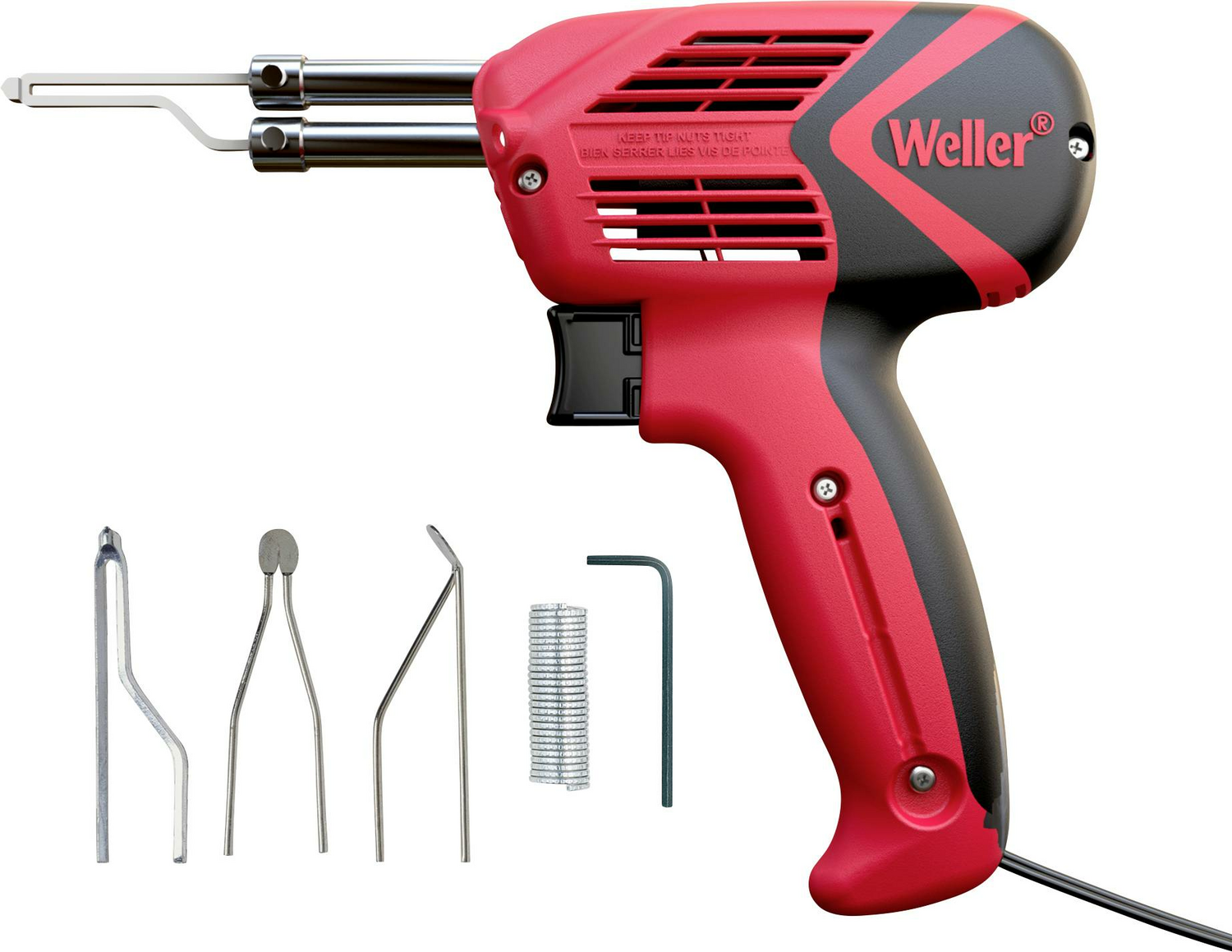 B-Ware Weller Lötpistole Lötstation 230 V 140 W Meißelform Seilschneidespitze 480 °C - 4003019445080