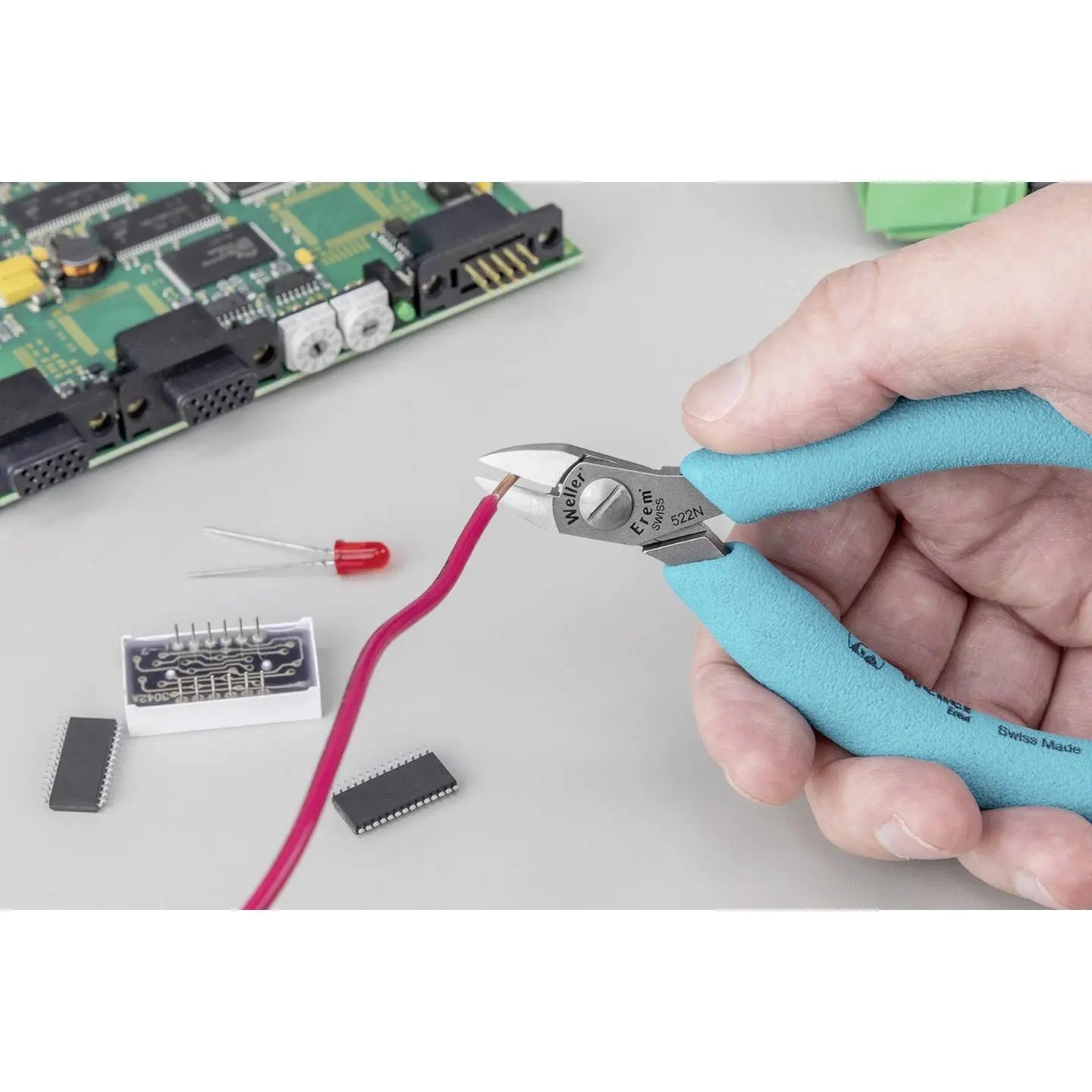 B-Ware Weller Erem 522 N Seitenschneider Zange Elektronik Werkzeug Präzision - 4003019074624