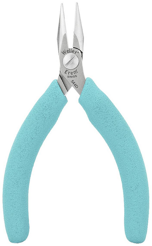 Weller Erem Flachrundzange Zange 544 D Nadelzange Handwerkzeug Spezialzange B-Ware - 4003019075072