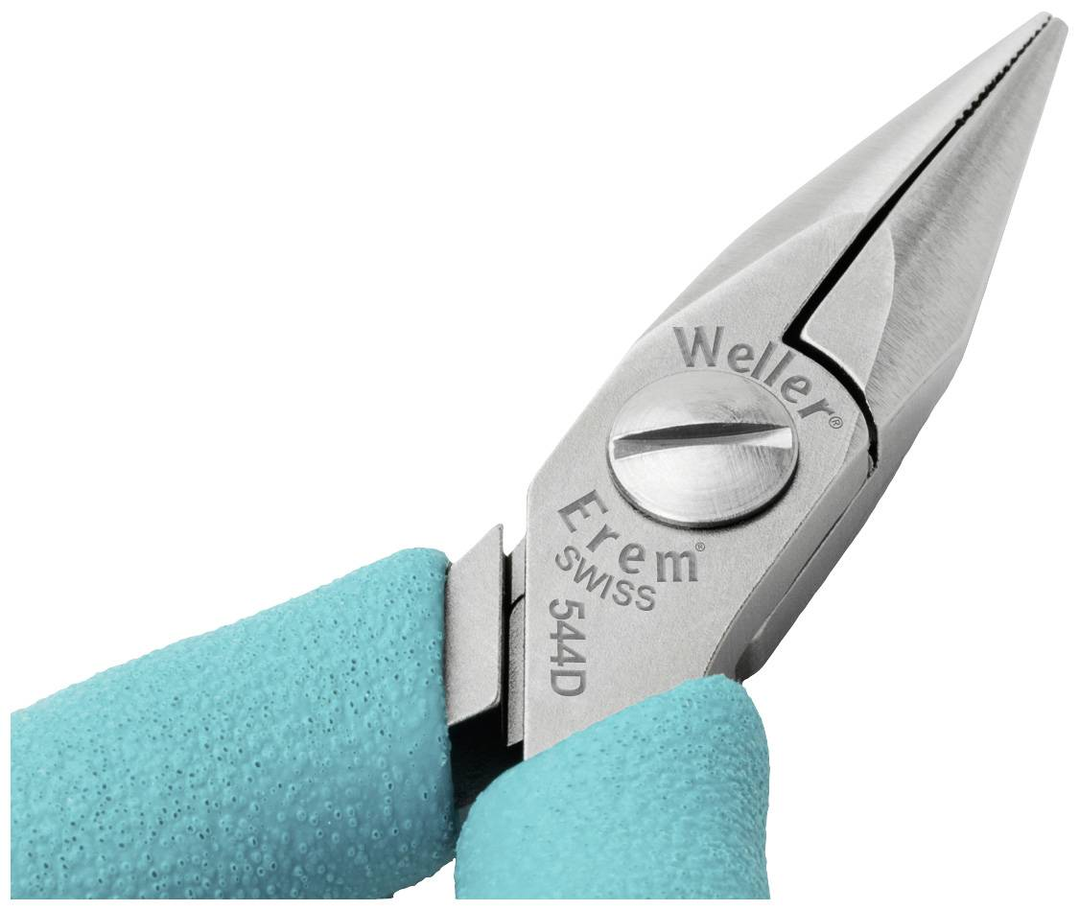 Weller Erem Flachrundzange Zange 544 D Nadelzange Handwerkzeug Spezialzange B-Ware - 4003019075072