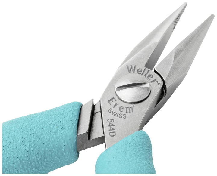 Weller Erem Flachrundzange Zange 544 D Nadelzange Handwerkzeug Spezialzange B-Ware - 4003019075072