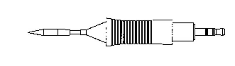 B-Ware Weller   Lötspitze Nadelform Rt1 Spitzen Größe 0.2 Mm Inhalt 1 St. - 4003019413720