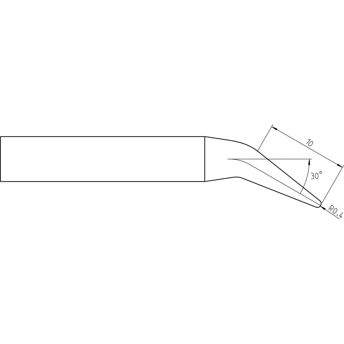 Weller Lötspitze Spitze RT Ultra Konisch für WXUP MS robuste Anwendungen - 4003019442652