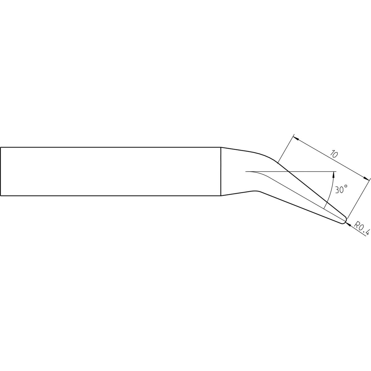 Weller Lötspitze Spitze RT Ultra Konisch für WXUP MS robuste Anwendungen - 4003019442652