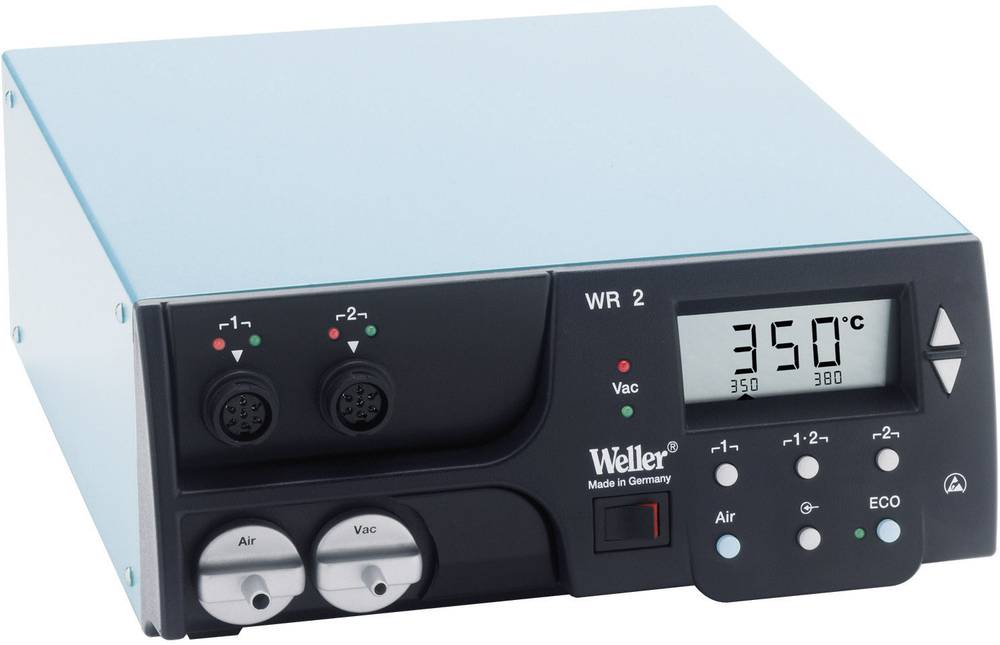 WELLER WR 2000A - Löt- und Ent­löt­sta­ti­on, WR 2000A Set, 300 W, 2-Kanal, 340 - 4003019422333