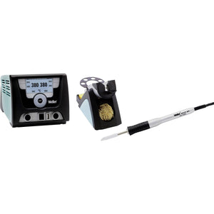 B-Ware Weller Lötstation Set Lötgerät WX2 digital Lötspitze Lötkolben 255 W 2 Kanäle