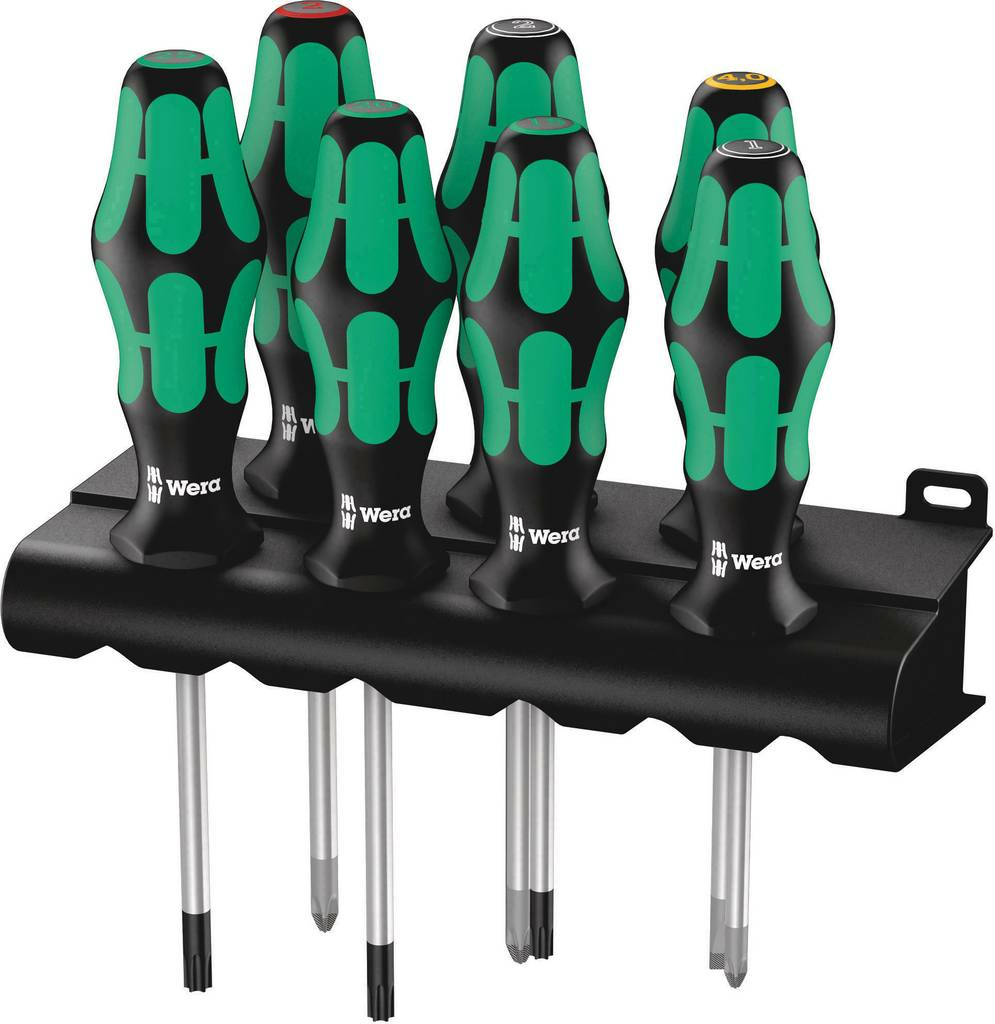 B-Ware Wera Schraubendreher Set 7 Tlg. Schlitz Kreuzschlitz Innen Torx Schraubenzieher - 4013288094704
