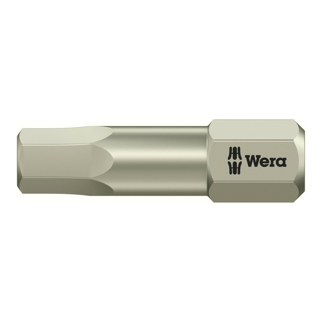 Wera Bit Einsatz Sechskant 3840/1 Innensechskant Edelstahl SW3/16" L25mm 10STÜCK - 4013288115454