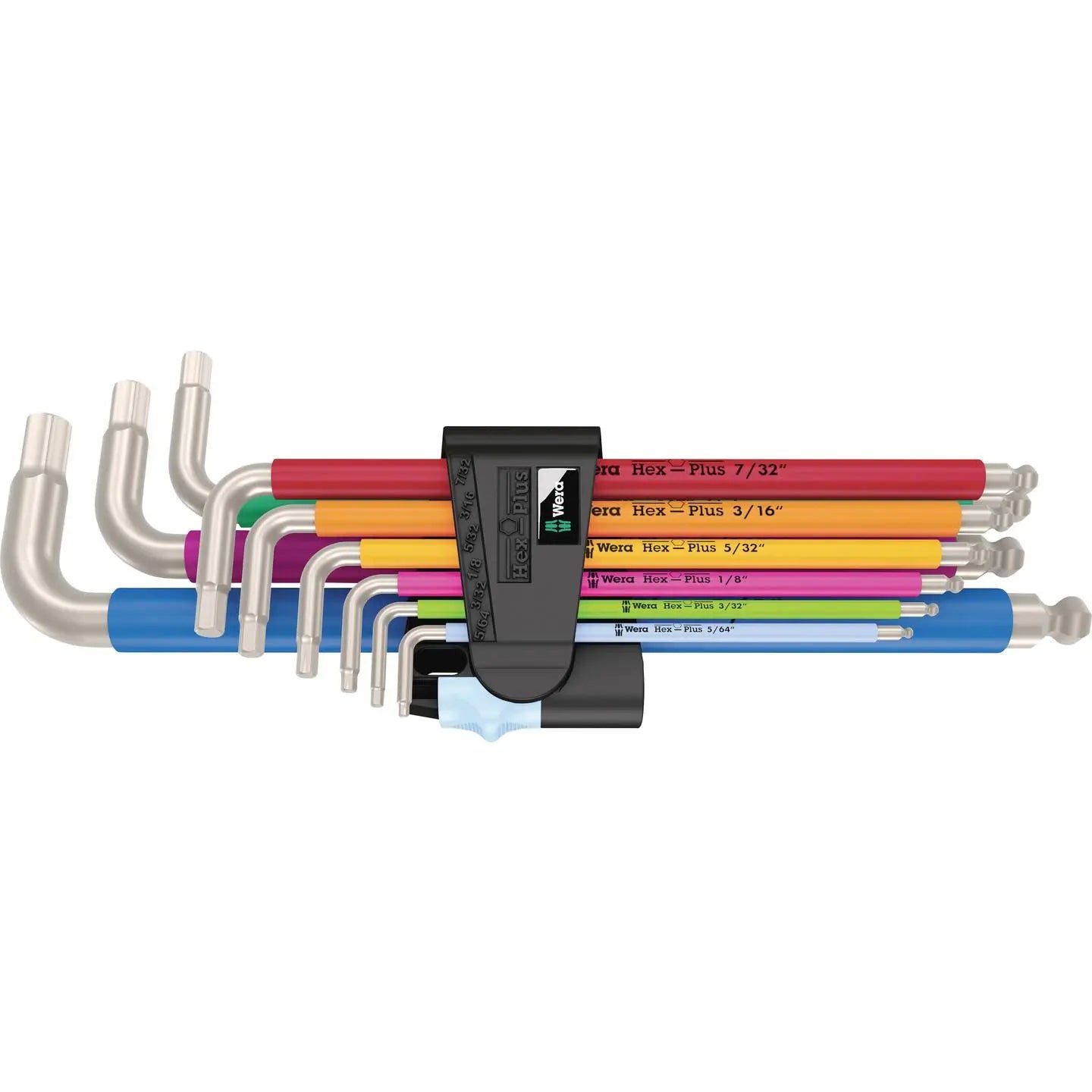 B-Ware Wera Winkelschraubendreher Set Winkelschlüsselsatz Innensechskant 3950/9 Hex Plus - 4013288221360