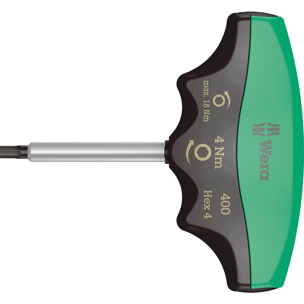 Wera 400 Hex Drehmomentindikator Schraubendreher Werkzeug Drehmomentprüfung - 4013288208835
