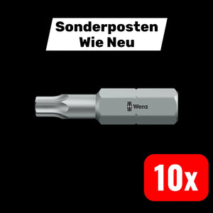 B-Ware Wera 867/2 Z Torx Bit T 20 Werkzeugstahl Legiert, Zähhart D 8 10 Stück