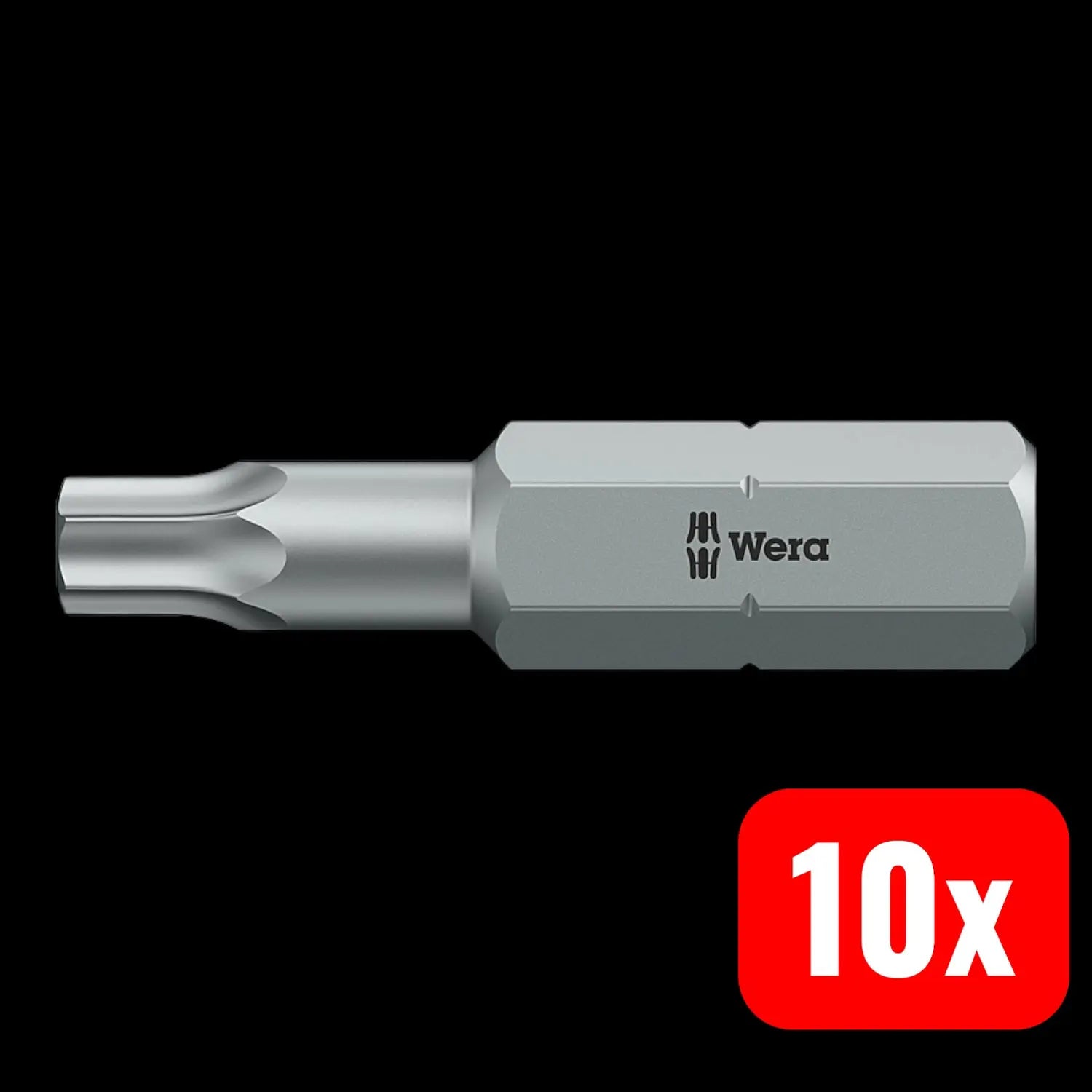 B-Ware Wera 867/2 Z Torx Bit T 20 Werkzeugstahl Legiert, Zähhart D 8 10 St. - 4013288016096