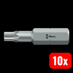 B-Ware Wera 867/2 Z Torx Bit T 20 Werkzeugstahl Legiert, Zähhart D 8 10 St.