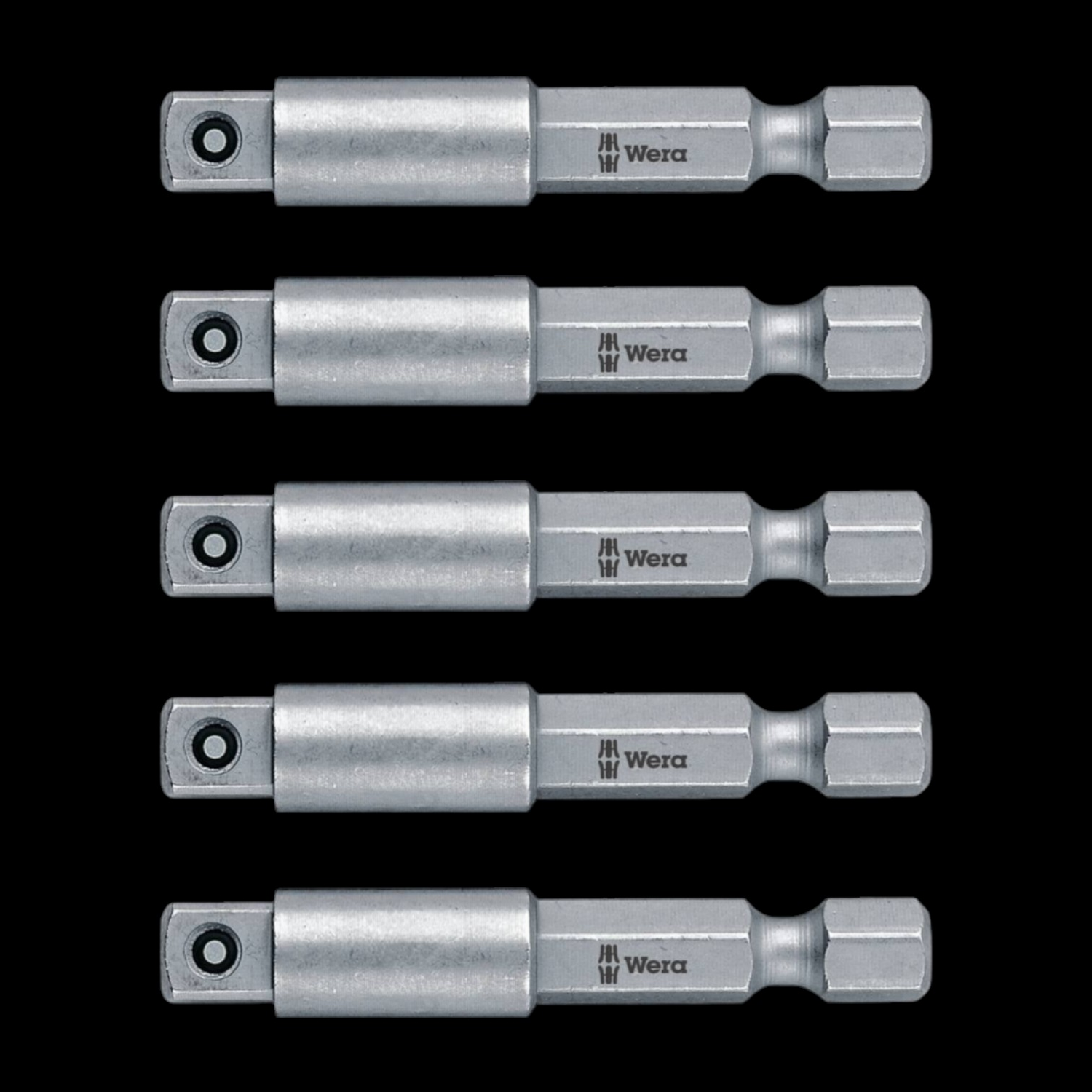 Wera 870/4 Werkzeugschaft Einsatz Bit 3/8"X50 Schraubendreher 5 Stück B-Ware - 4013288017079