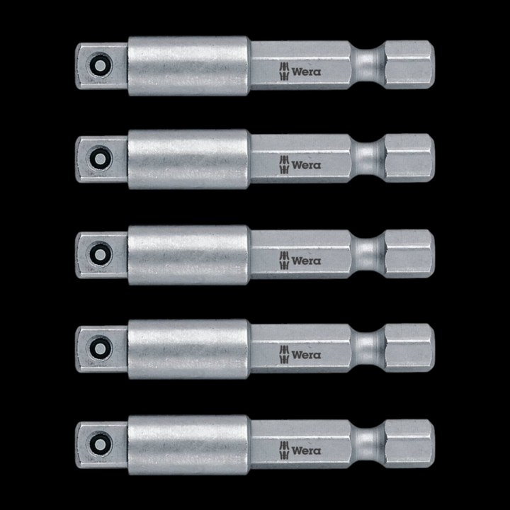 Wera 870/4 Werkzeugschaft Einsatz Bit 3/8"X50 Schraubendreher 5 Stück B-Ware - 4013288017079