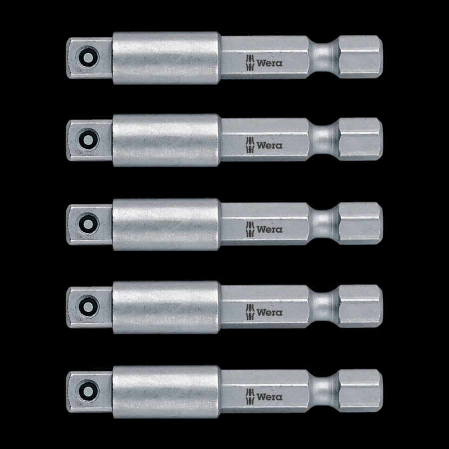 Wera 870/4 Werkzeugschaft Einsatz Bit 3/8"X50 Schraubendreher 5 Stück B-Ware - 4013288017079