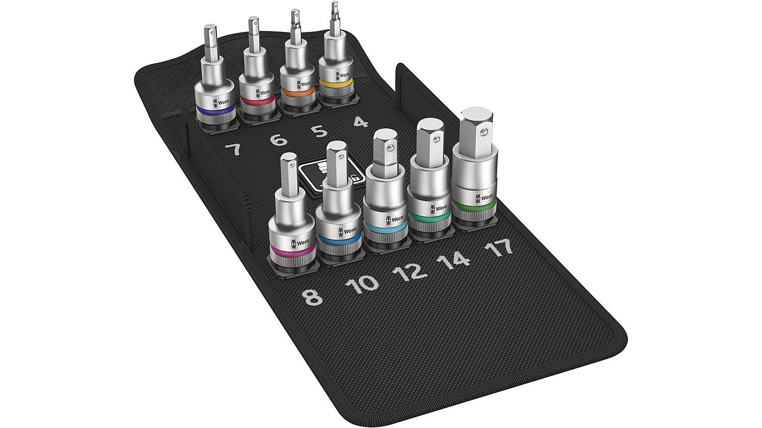 B-Ware Wera 8740 C Hf 05004201001 Innen Sechskant Steckschlüssel Bit Set 9teilig - 4013288184283
