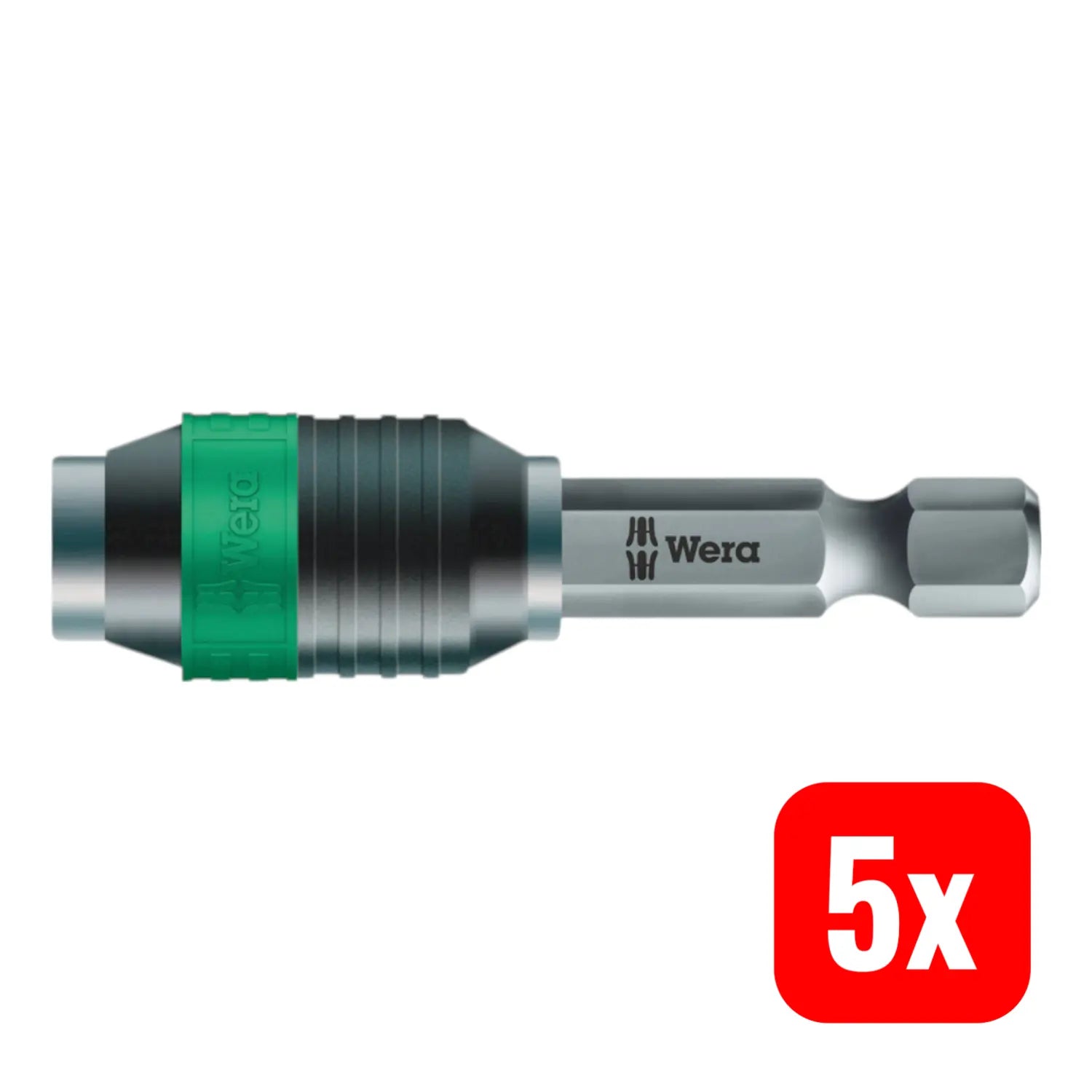 B-Ware Wera 888/4/1 K Rapidaptor 05052500001 888/4/1 K 1/4" Univeralhalter 5 Stück - 4013288095619