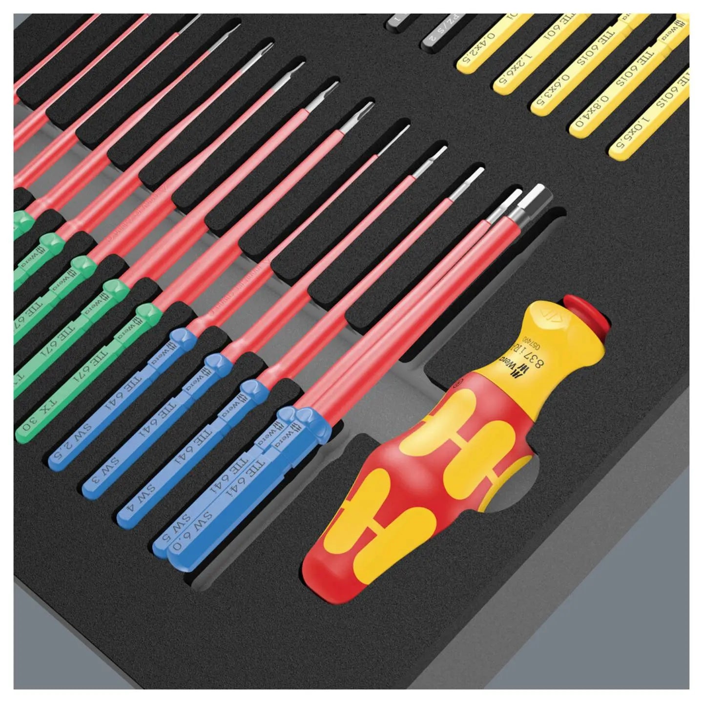 B-Ware Wera 9751 Schaumstoffeinlage Einsatz Kraftform Kompak Werkzeug Zubehör - 4013288232526