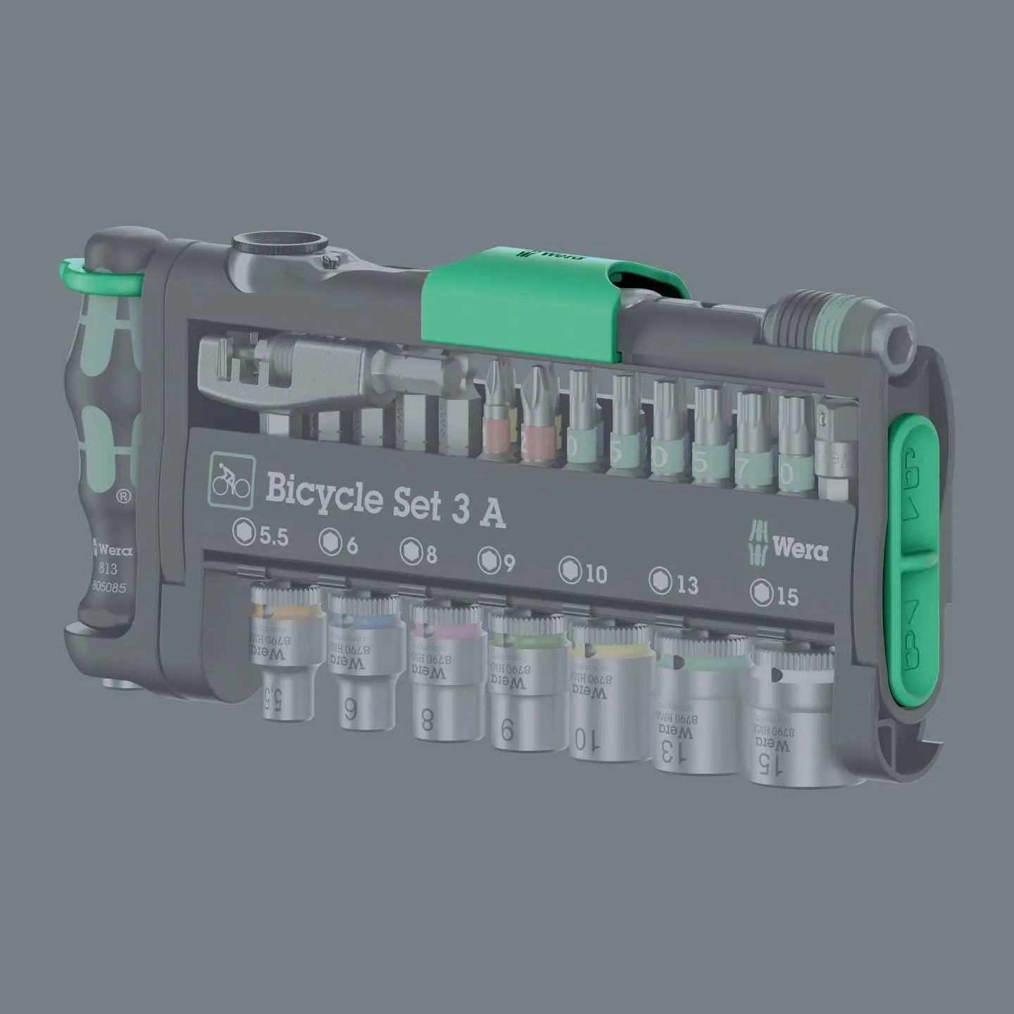 B-Ware Wera Fahrradwerkzeug Set Bit Set Werkzeug Bicycle Set 3 A Tasche Reifenheber  - 4013288234933