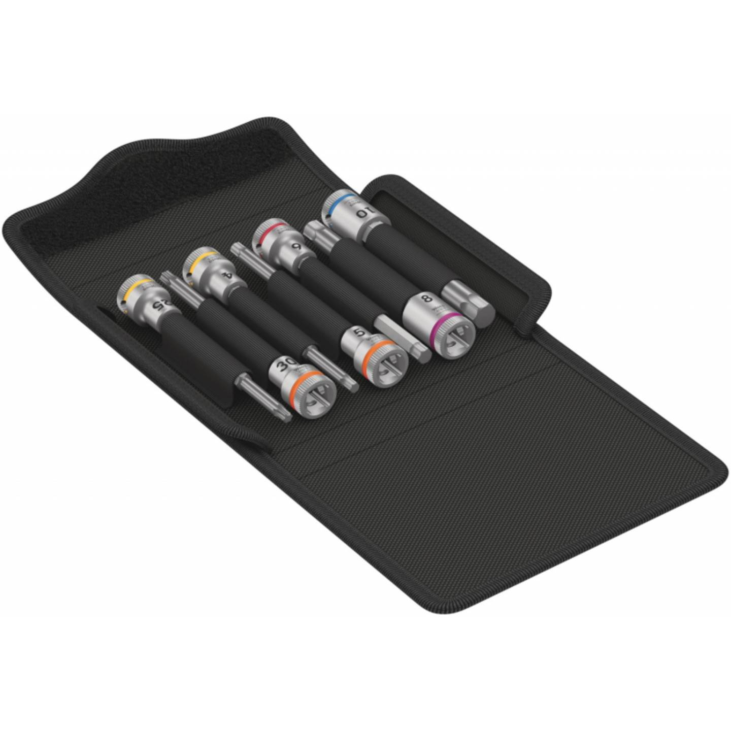 B-Ware Wera Bicycle Set 8 Steckschlüssel Bitnuss Satz 3/8 Zoll 7teilig 05004176001 - 4013288220622
