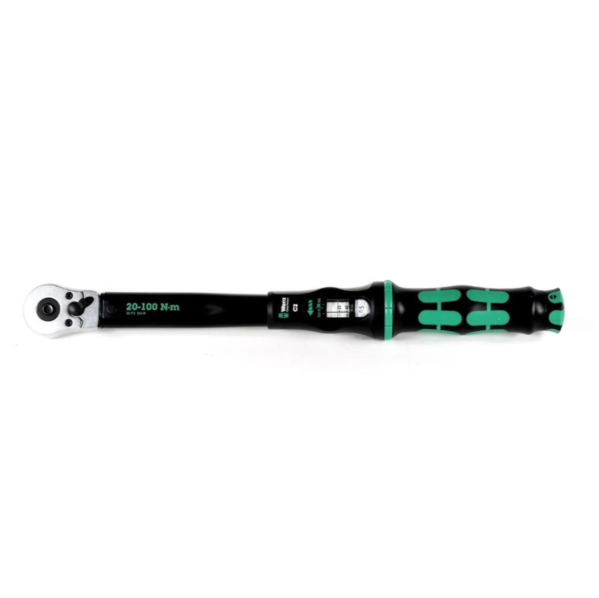 Wera Click-Torque C 2 Drehmomentschlüssel Umschaltknarre 12 Zoll 20 -00 Nm - 4013288193223