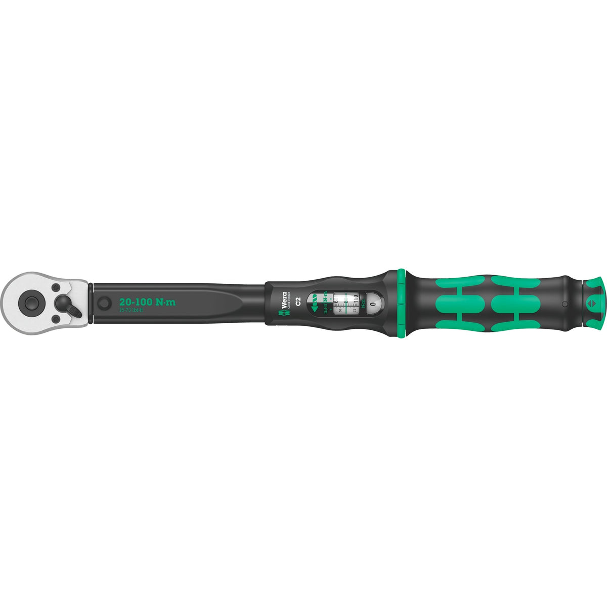 Wera Click-Torque C 2 Drehmomentschlüssel Umschaltknarre 12 Zoll 20 -00 Nm - 4013288193223