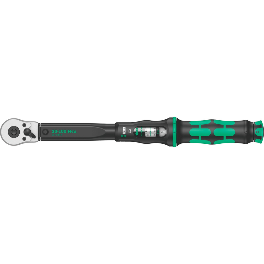 Wera Click Torque C 2 Drehmomentschlüssel Umschaltknarre 12 Zoll 20  00 Nm B-Ware - 4013288193223
