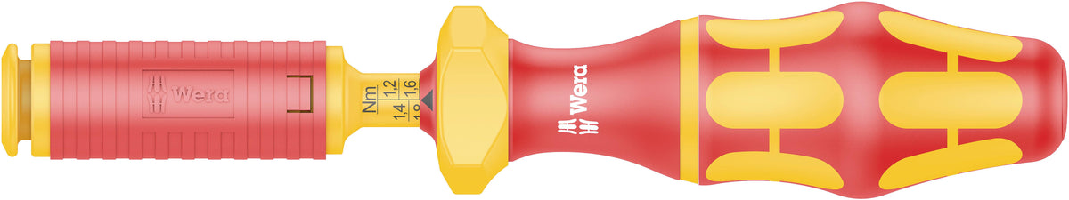 Wera Kraftform Kompakt VDE 16 Torque extra slim 1 Drehmoment-Schraubendreher-Set - 4013288229953