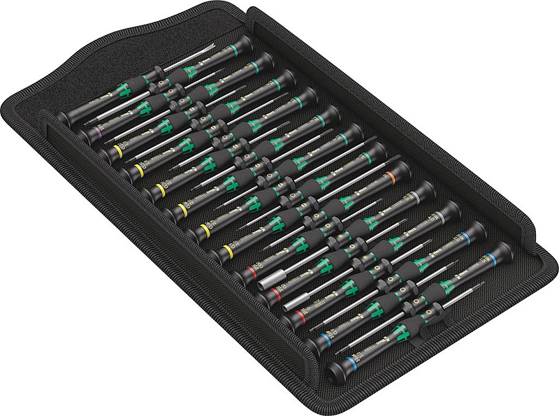 Wera Micro Big Pack 1 Elektronik Feinmechanik Schraubendreher Set 25 Teilig B-Ware - 4013288209580