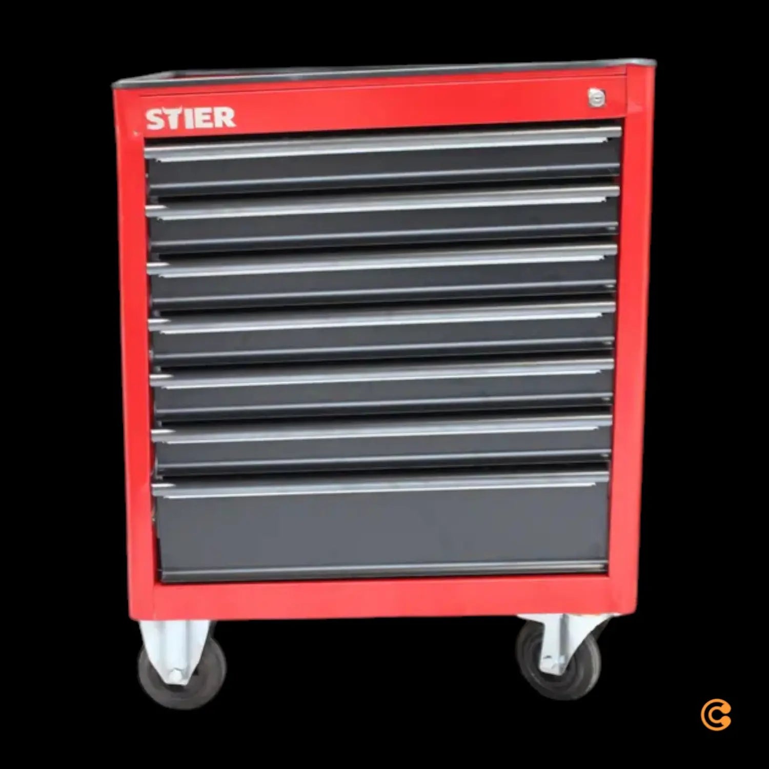 Stier Werkstattwagen Rollwagen Werkzeugwagen Leer 902575 Max. 500 Kg Siehe Text B-Ware - 4260438995750