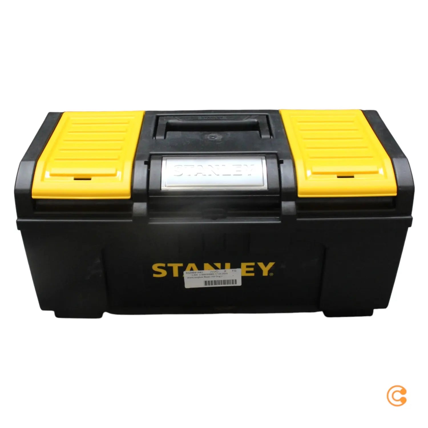 B-Ware Stanley Werkzeugbox Werkzeugkiste Organizer Schwarz Kunststoff Trage Deckel - 3253561792175