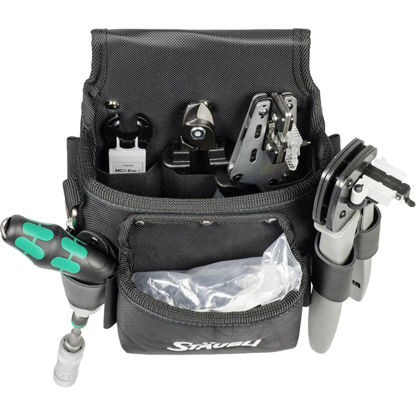 Stäubli Werkzeuggürtel Tasche Gürtel Mc4 Mc4 Evo 2 Schwarz 32.0387 B-Ware - 2050009886639
