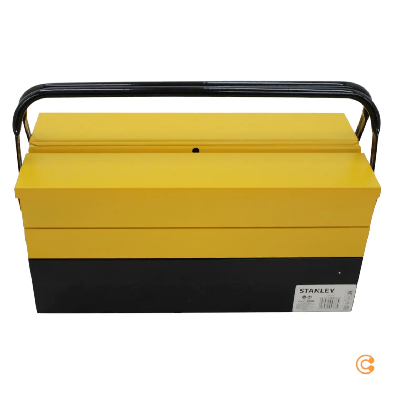 B-Ware Stanley Werkzeugkasten Kiste Metall Werkzeugbox Cantilever Schwarz Unbestückt - 3253561947384