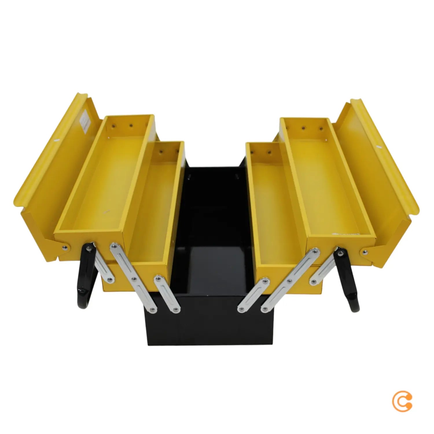 B-Ware Stanley Werkzeugkasten Kiste Metall Werkzeugbox Cantilever Schwarz Unbestückt - 3253561947384