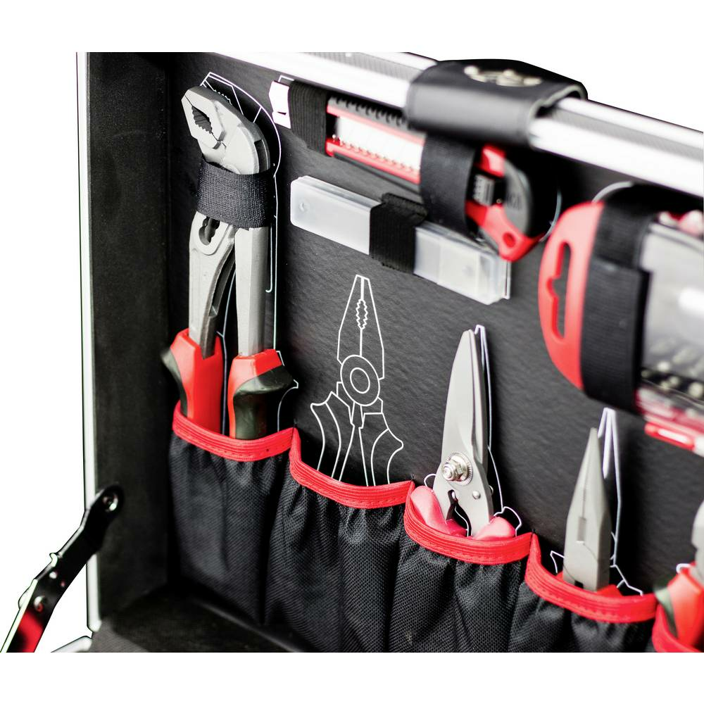 B-Ware Metafranc Wu8971470 Heimwerker Werkzeugkoffer Bestückt 131teilig 32x14x46cm - 4004848971474