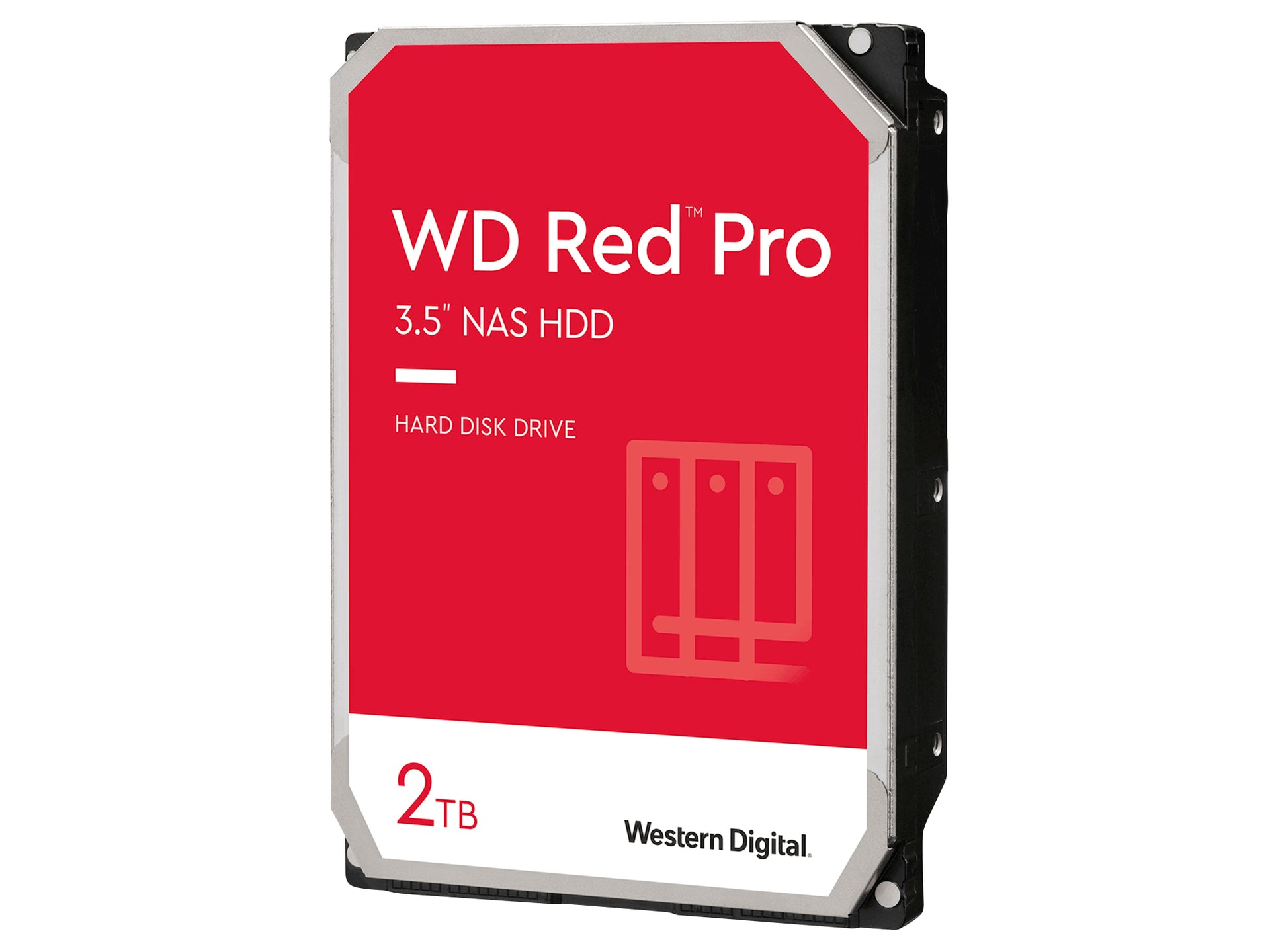 WESTERN DIGITAL Festplatte Laufwerk HDD NAS Rot 2 TB Red Pro WD2002FFSX 7200 RPM - 0718037835570
