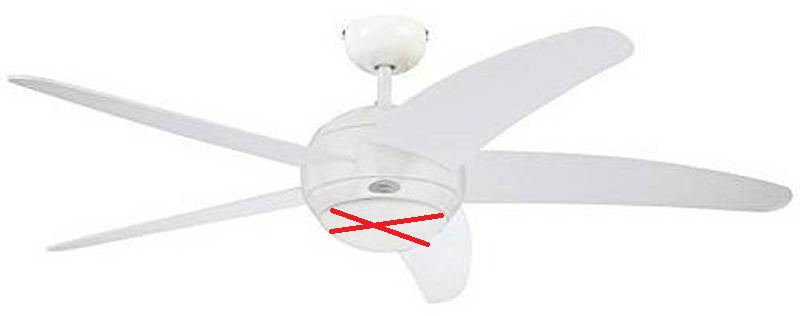 Westinghouse Bendan Deckenventilator 132 cm Flügelfarbe Weiß SIEHE TEXT/FOTO - 4895105608833