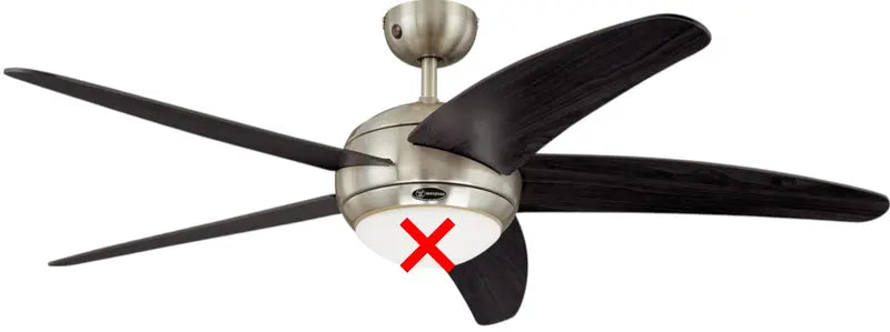 B-Ware Westinghouse Bendan Deckenventilator Deckenlampe ø132cm Siehe Text/Foto - 4895105604880
