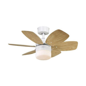 B-Ware Westinghouse Flora Royale Ventilator Deckenventilator mit Licht Schlafzimmer
