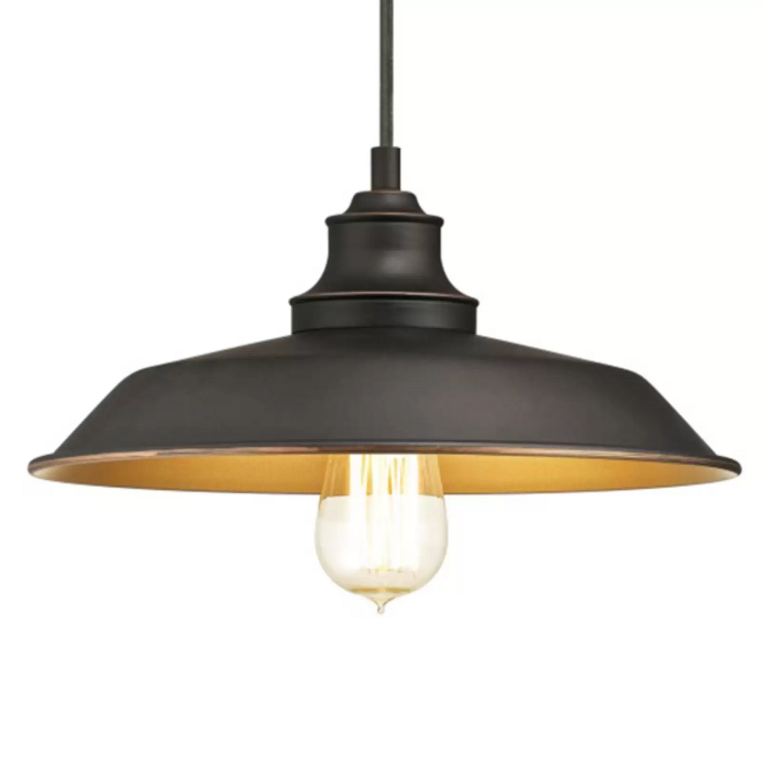 Westinghouse Hängeleuchte Iron Hill Schwarz Hängelampe Lampe Leuchte Pendellampe B-Ware - 4895105610775