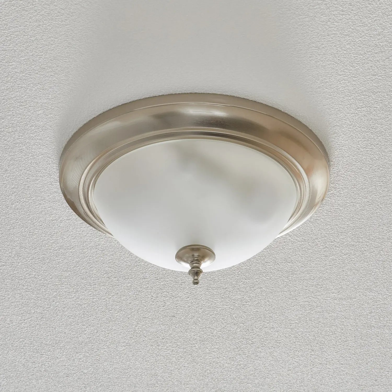 B-Ware Westinghouse Deckenleuchte Deckenlampe Harwell Nickel E27 Led Leuchte Lampe