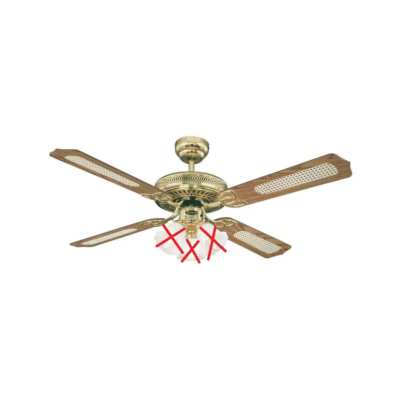 Westinghouse Monarch Trio Ventilator Deckenventilator Lampe Siehe Text/Foto B-Ware - 4895105600547