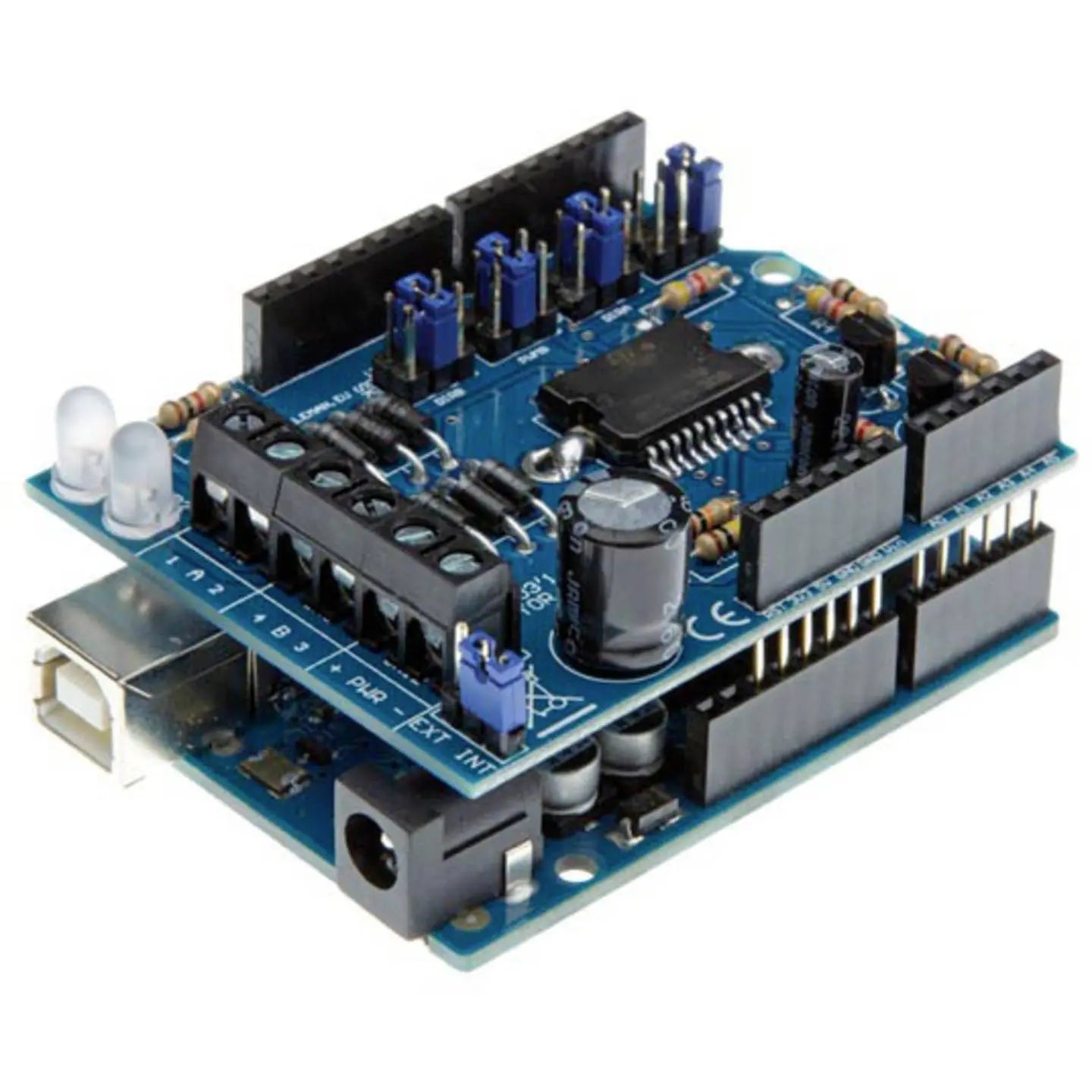 B-Ware Whadda Motortreiber Motorsteuerung Shield Arduino Uno Relais Magnetventil Dc - 5410329730222