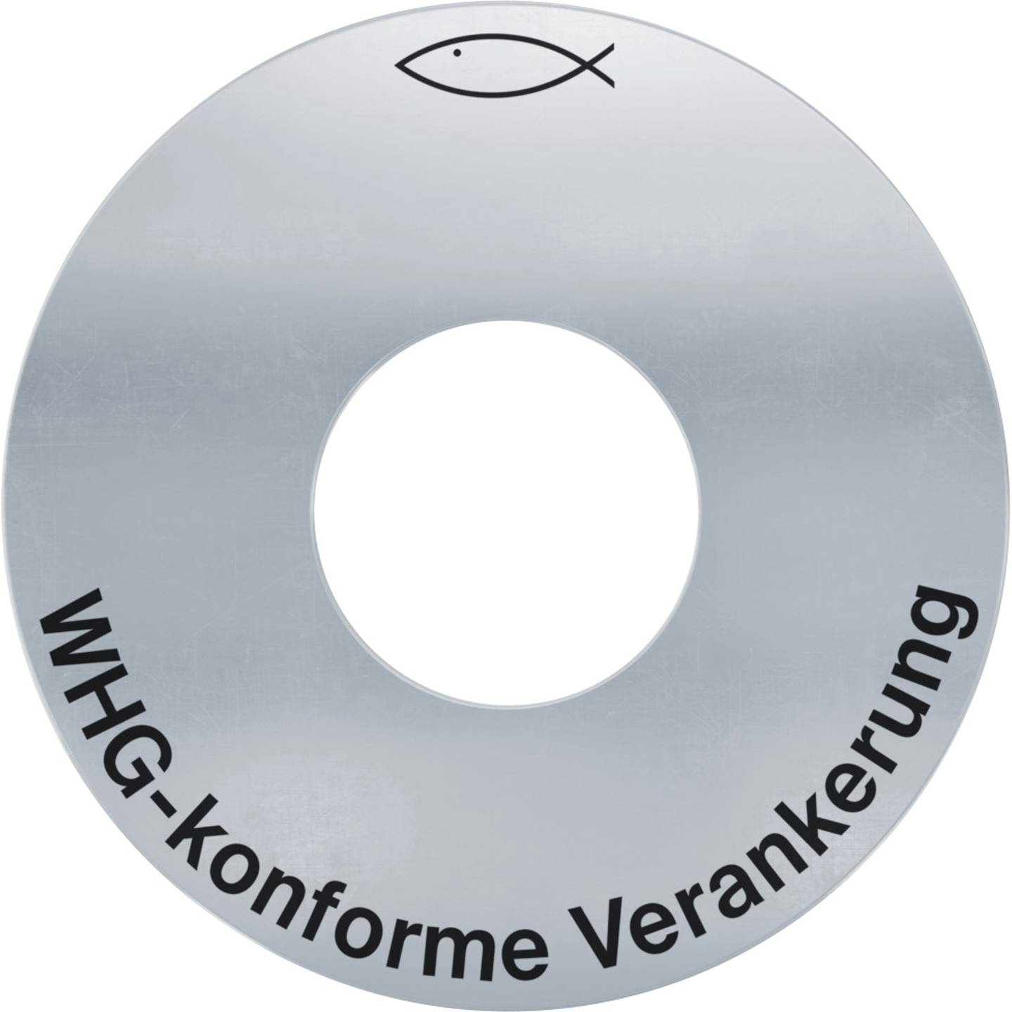 B-Ware Whg Kennzeichnungsscheibe Markierung Fd Beton M12 Verankerungsscheibe 3 Sets - 4048962412352