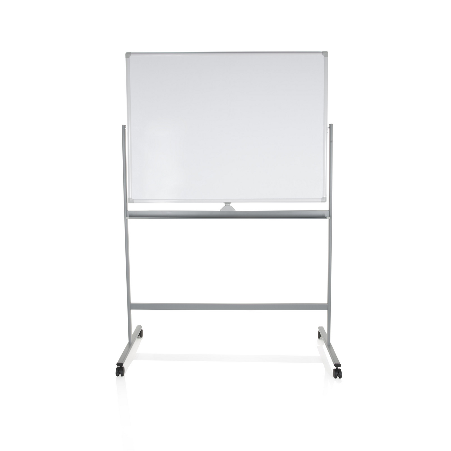 B-Ware Hjh Office Whiteboard Wendetafel Magnettafel Multiboard Weiß Silber 128 X 187 Cm - 4064323007296