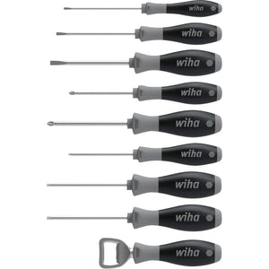 B-Ware Wiha Schraubendreher Set Werkzeug Soft Finish Edition Flaschenöffner 8 5 Teilig