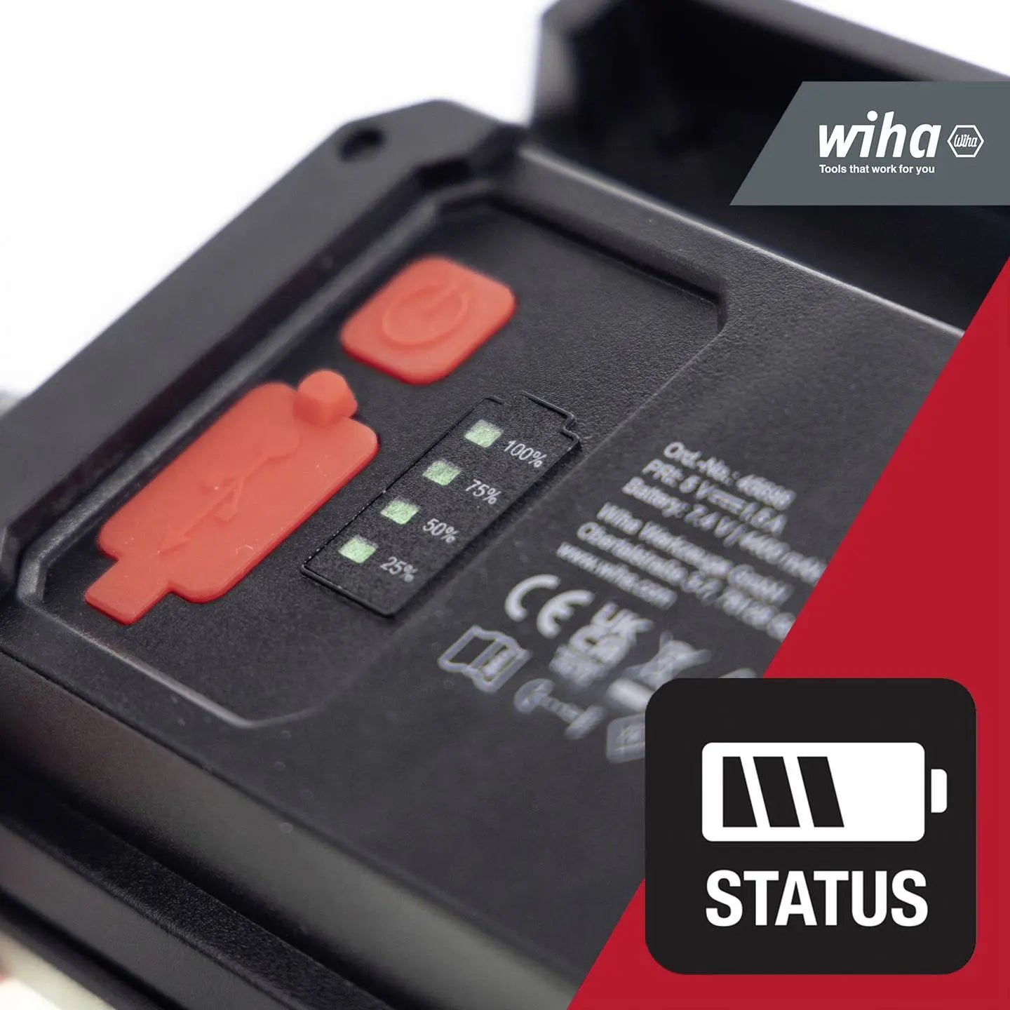B-Ware Wiha Akku Baustrahler Arbeitsleuchte Led Baustellenstrahler Ip54 Siehe Text - 4010995456986