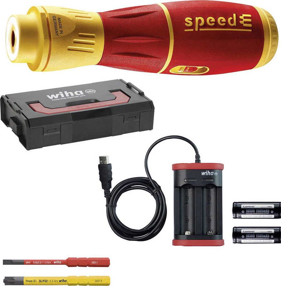 Wiha Speed E Ii Electric E Schraubendreher Schraubenzieher Schlitz Defektware D-Ware - 4010995443184